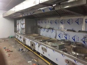 中央廚房設(shè)備 秋長(zhǎng)中央廚房設(shè)備廠 惠州寶盛廚具公司